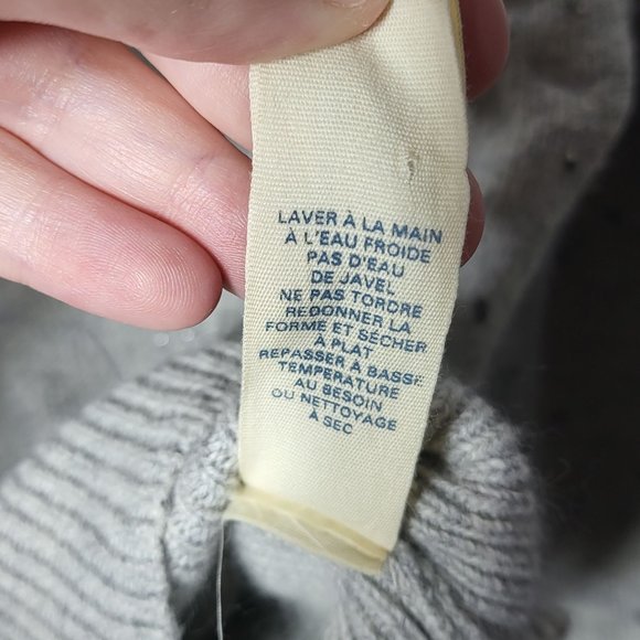 American Eagle Womens Angora Beaded Cropped Cardigan Sweater Medium Y2K - Picture 7 of 9